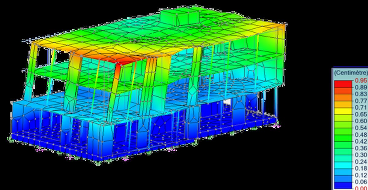 Structure béton, calcul sismique sous Advance Design